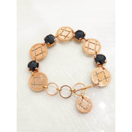 Bracciale Rebecca. Melrose. Bronzo e pietre. SAYA SHOP ONLINE OUTLET