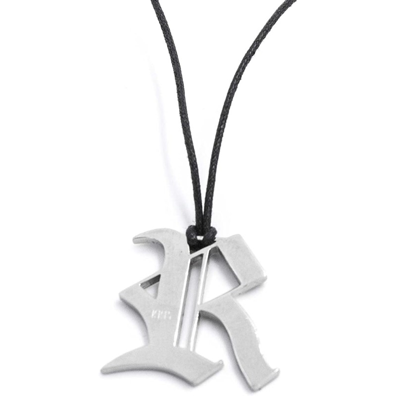 Ciondolo Lettera alfabeto gotico KRIS gioielli SAYA SHOP ONLINE OUTLET