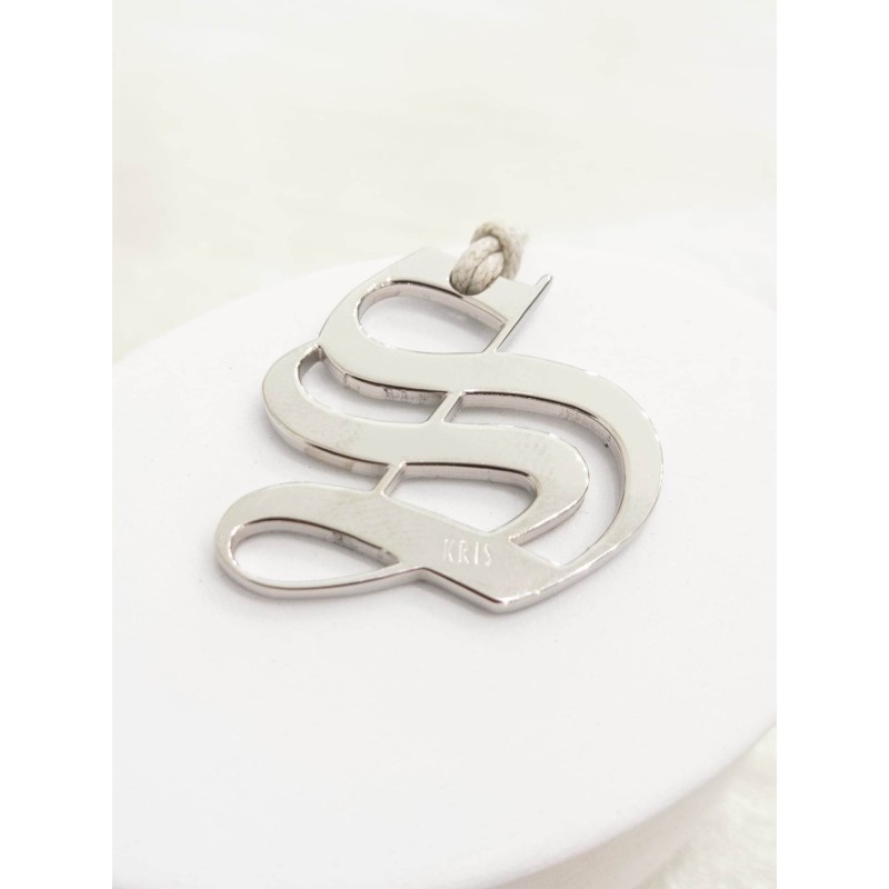 Ciondolo Lettera alfabeto gotico KRIS gioielli SAYA SHOP ONLINE OUTLET