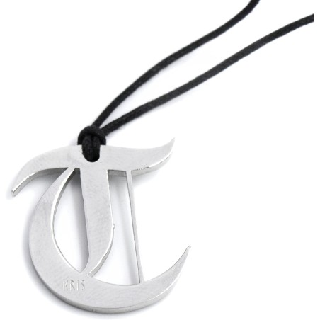 Ciondolo Lettera alfabeto gotico KRIS gioielli SAYA SHOP ONLINE OUTLET