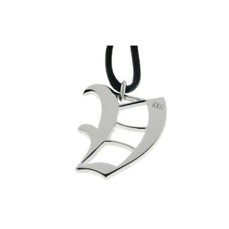 Ciondolo Lettera alfabeto gotico KRIS gioielli SAYA SHOP ONLINE OUTLET