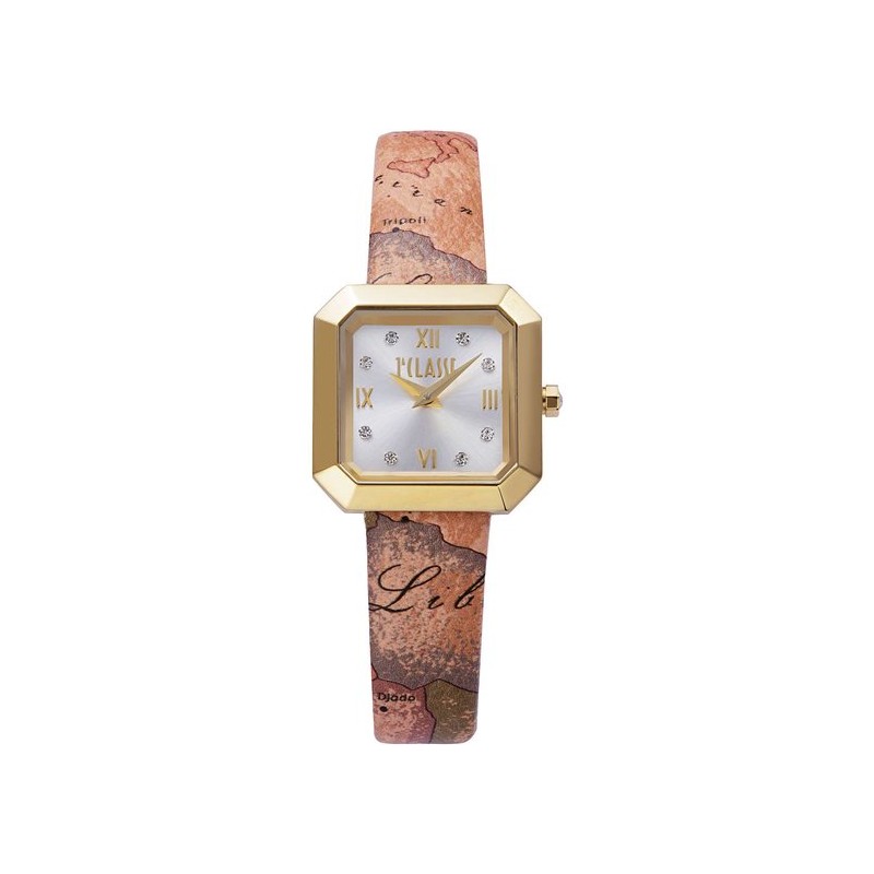 Corfù Orologio con cinturino in pelle Geo Classic | SAYA SHOP ONLINE