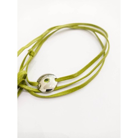Bracciale-Collana Rebecca. Citrino verde. SAYA SHOP ONLINE OUTLET