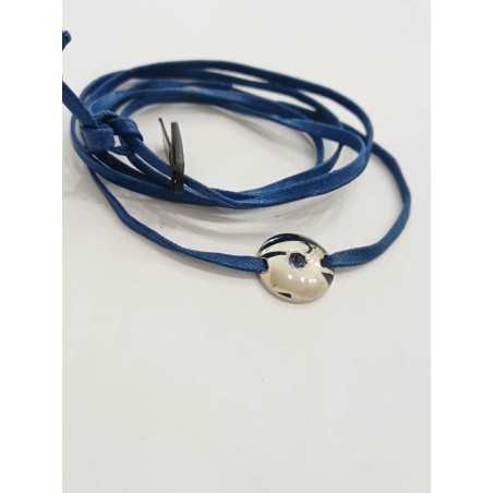Bracciale-Collana Rebecca. Citrino blu. SAYA SHOP ONLINE OUTLET.