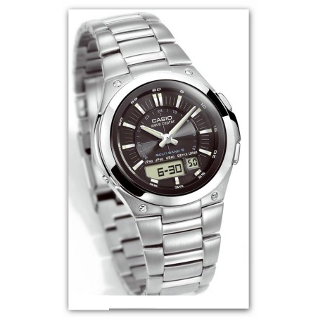 Orologio CASIO WAVE CEPTOR. Ora Mondiale. SAYA SHOP ONLINE OUTLET.