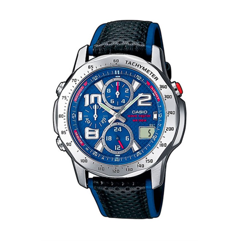 Orologio CASIO WAVE CEPTOR ALARM DUAL TIME. SAYA SHOP ONLINE OUTLET.