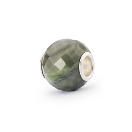 Trollbeads beads, Calcite verde sfaccettata | SAYA SHOP ONLINE