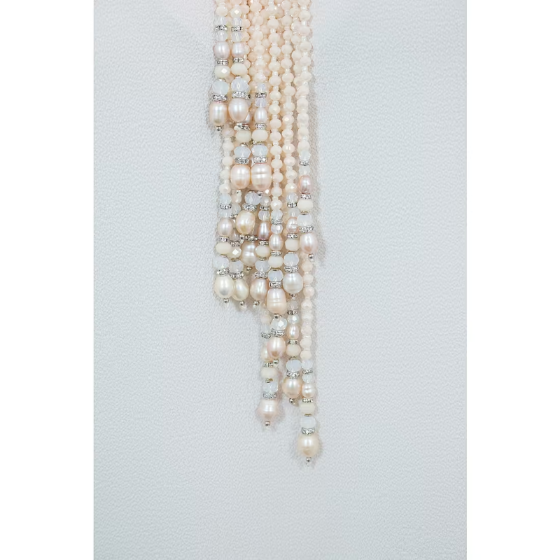 Collana Ottaviani bijoux con Perle E Cristalli SAYA SHOP ONLINE OUTLET