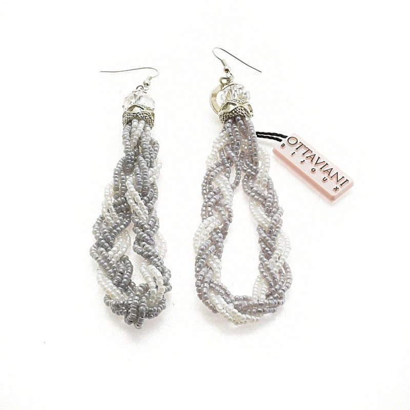 Orecchini Ottaviani bijoux. Perle E Cristalli. SAYA SHOP ONLINE OUTLET