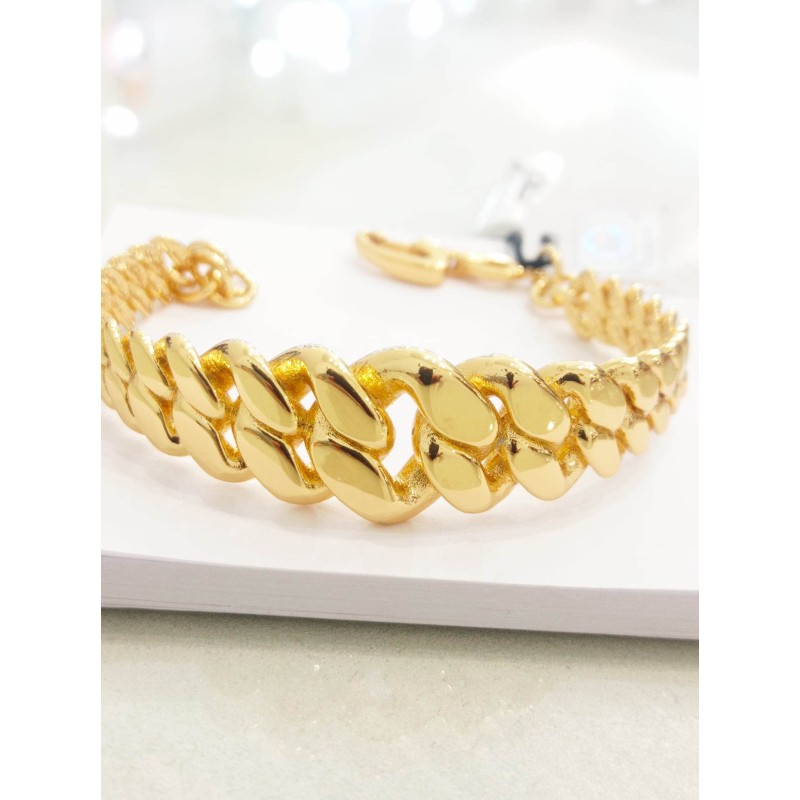 Bracciale Gattinoni Jewels. Rigido. dorato. SAYA SHOP ONLINE OUTLET.