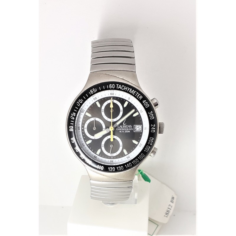 Orologio Laurens. Cronografo. Vintage. SAYA SHOP ONLINE OUTLET.