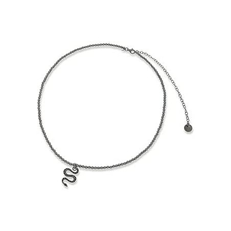 Collana Jack&Co. Serpente. Argento brunito. SAYA SHOP ONLINE OUTLET.