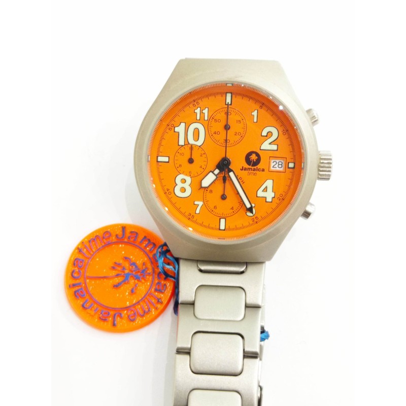 Orologio Jamaica Time. Cronografo. VINTAGE. SAYA SHOP ONLINE OUTLET.