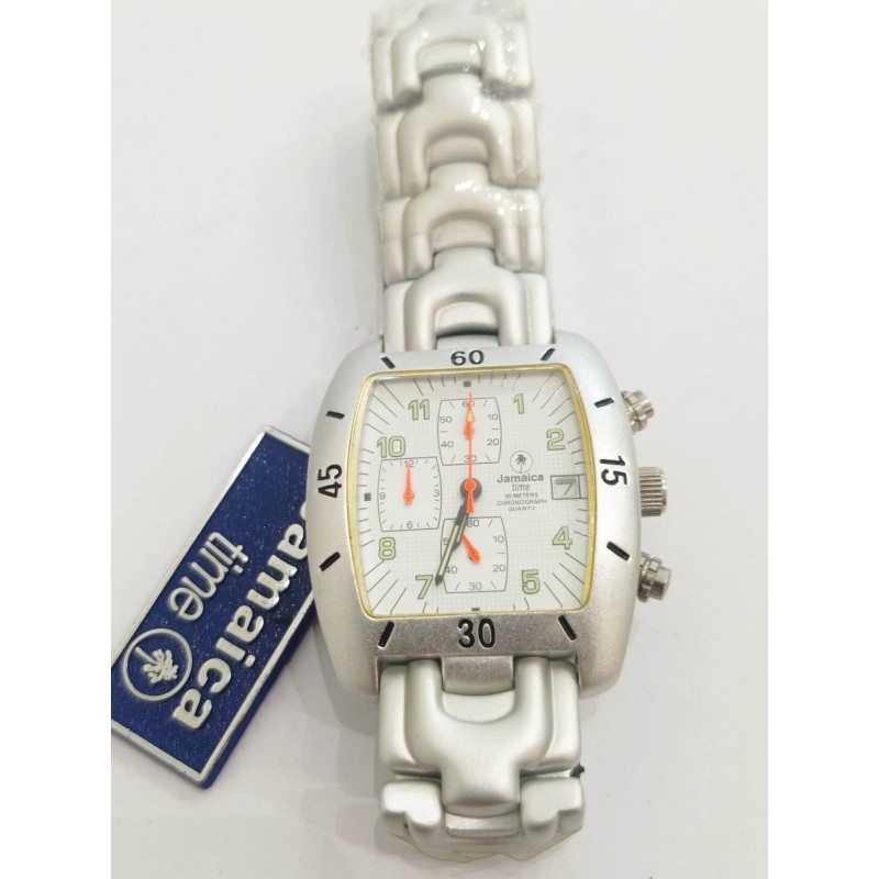 Orologio Jamaica Time. ALLUMINIO. VINTAGE. SAYA SHOP ONLINE OUTLET.
