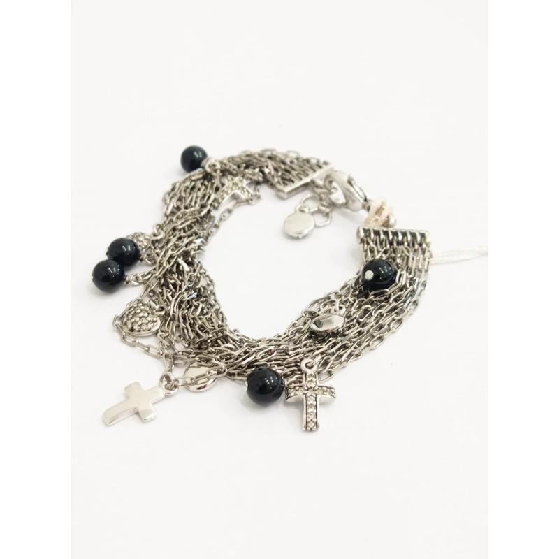 Bracciale Miss Fashion. Multifilo, charms. SAYA SHOP ONLINE OUTLET.