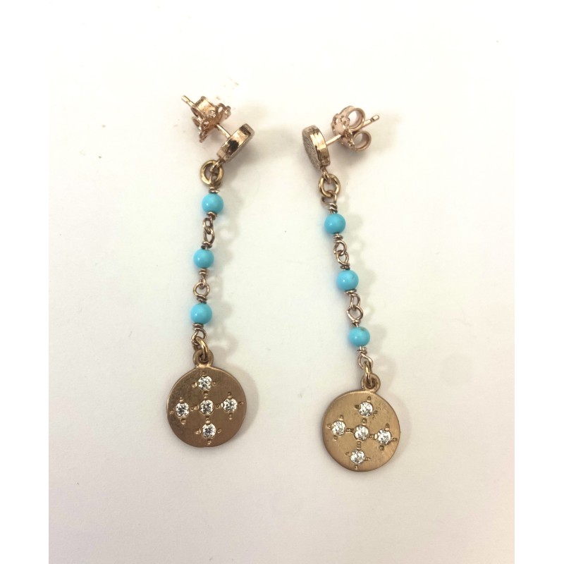 Sacramore, orecchini in argento rosè | SAYA SHOP ONLINE