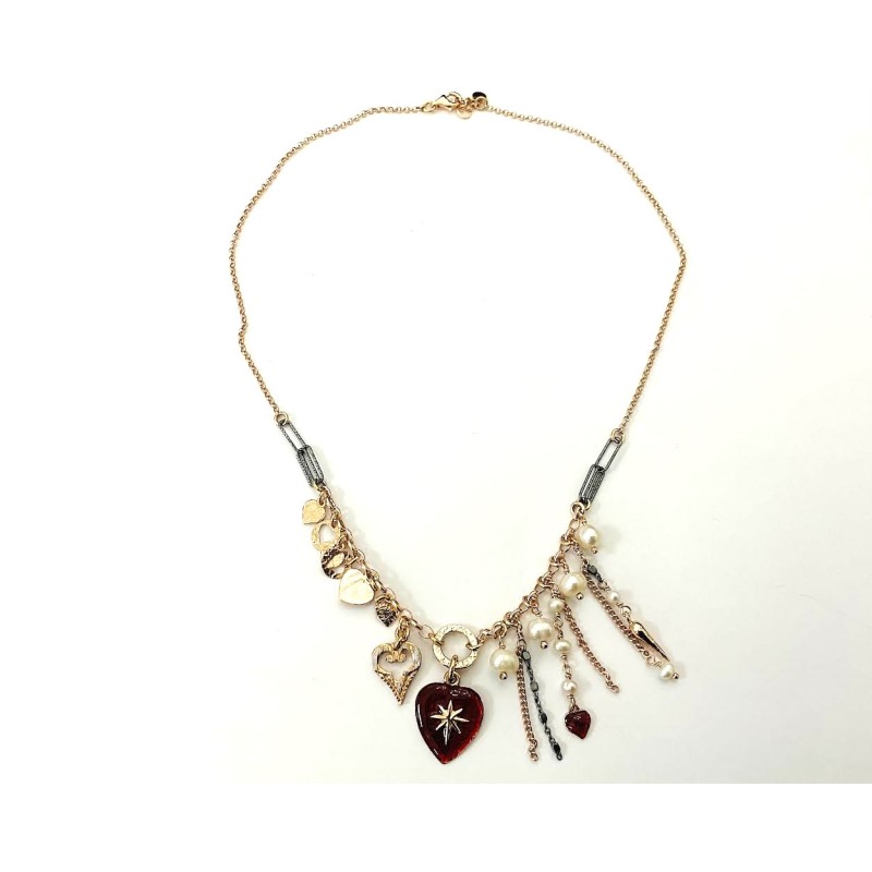 Sacramore, Collana in argento rosè | SAYA SHOP ONLINE