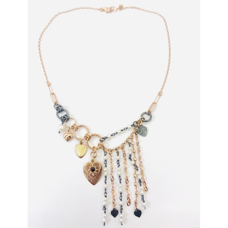 Sacramore, Collana in argento rosè | SAYA SHOP ONLINE