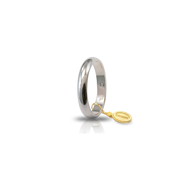 Fede Classica gr.4 in oro bianco | SAYA SHOP ONLINE