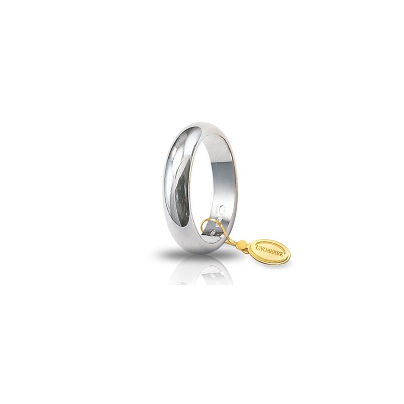 Fede Classica gr.7 in oro bianco | SAYA SHOP ONLINE