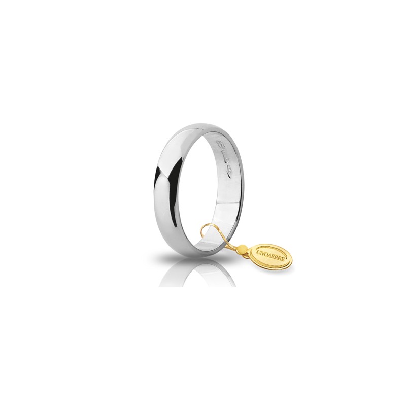 Fede Larga in oro bianco | SAYA SHOP ONLINE