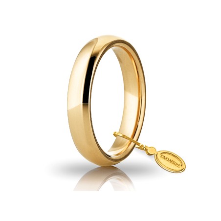 Fede Comoda mm.4,0 in oro giallo | SAYA SHOP ONLINE