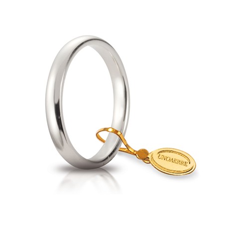 Fede Comoda mm.3,0 in oro bianco | SAYA SHOP ONLINE