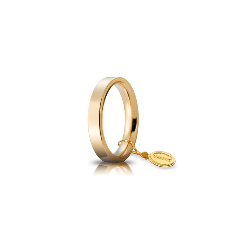 Fede Cerchi di Luce mm.3.5 in oro giallo | SU ORDINAZIONE