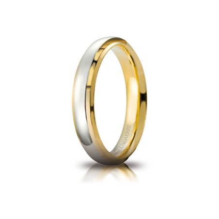 Fede Cassiopea in oro bicolore | SAYA SHOP ONLINE