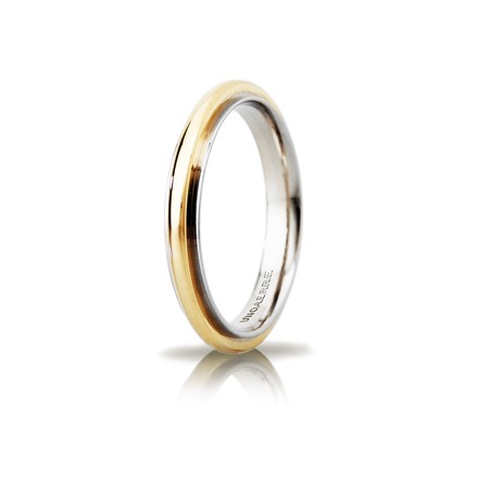 Fede Andromeda in oro bicolore | SAYA SHOP ONLINE