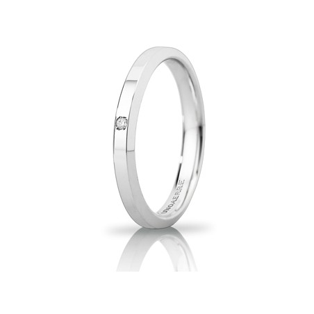 Fede Hydra in oro bianco | SAYA SHOP ONLINE