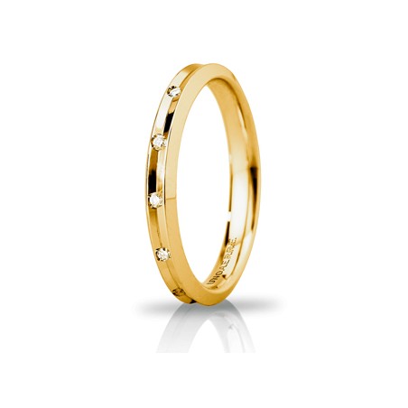 Fede Corona in oro giallo | SAYA SHOP ONLINE