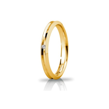 Fede Corona in oro giallo | SAYA SHOP ONLINE