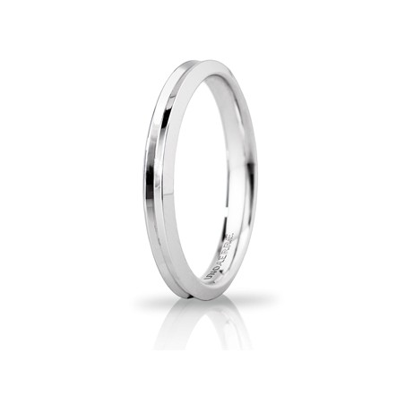 Fede Corona in oro bianco | SAYA SHOP ONLINE