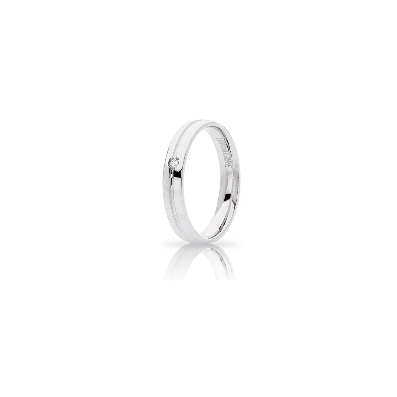 Fede Lyra in oro bianco | SAYA SHOP ONLINE