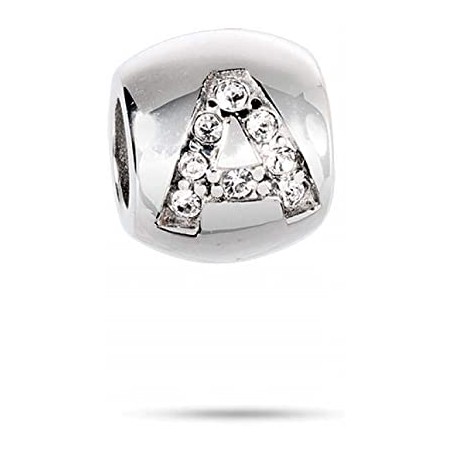 Charm Drop Morellato Lettera Alfabeto Crystal. SAYA SHOP ONLINE OUTLET
