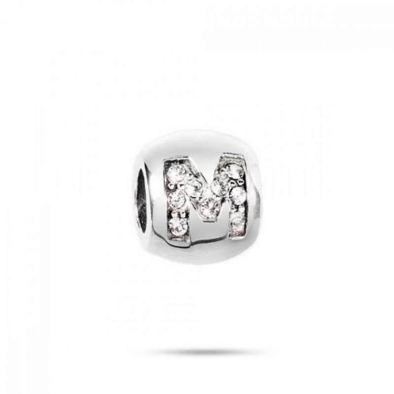 Charm Drop Morellato Lettera Alfabeto Crystal. SAYA SHOP ONLINE OUTLET