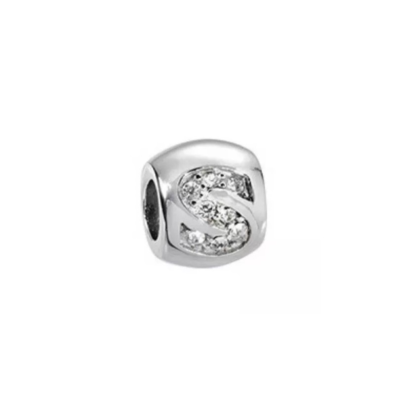 Charm Drop Morellato Lettera Alfabeto Crystal. SAYA SHOP ONLINE OUTLET