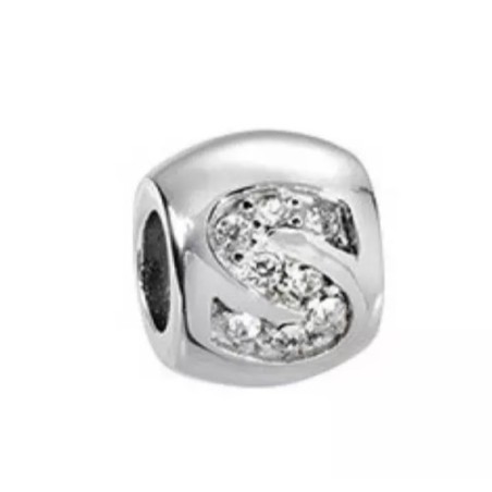 Charm Drop Morellato Lettera Alfabeto Crystal. SAYA SHOP ONLINE OUTLET