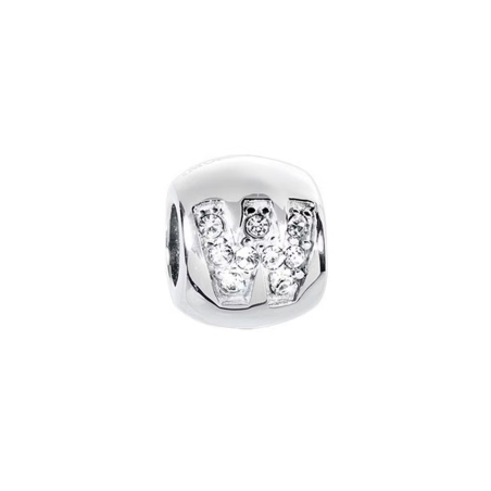Charm Drop Morellato Lettera Alfabeto Crystal. SAYA SHOP ONLINE OUTLET