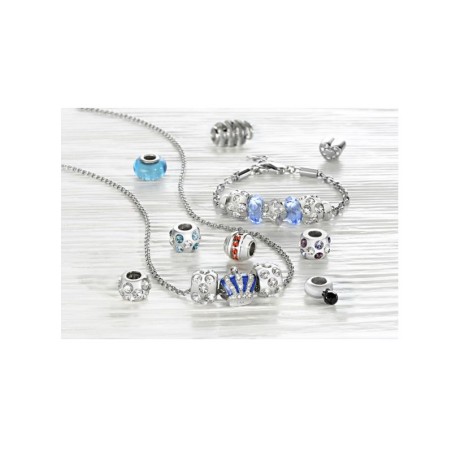 Charm Drop Morellato. Crystal multicolore. SAYA SHOP ONLINE OUTLET.