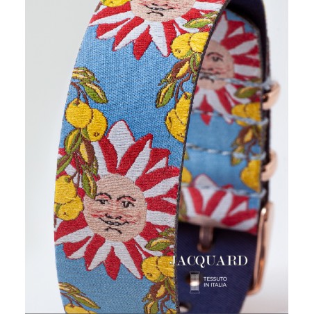 OROLOGIO BARBOSA. JACQUARD SOLE E LIMONI. SAYA SHOP ONLINE OUTLET.