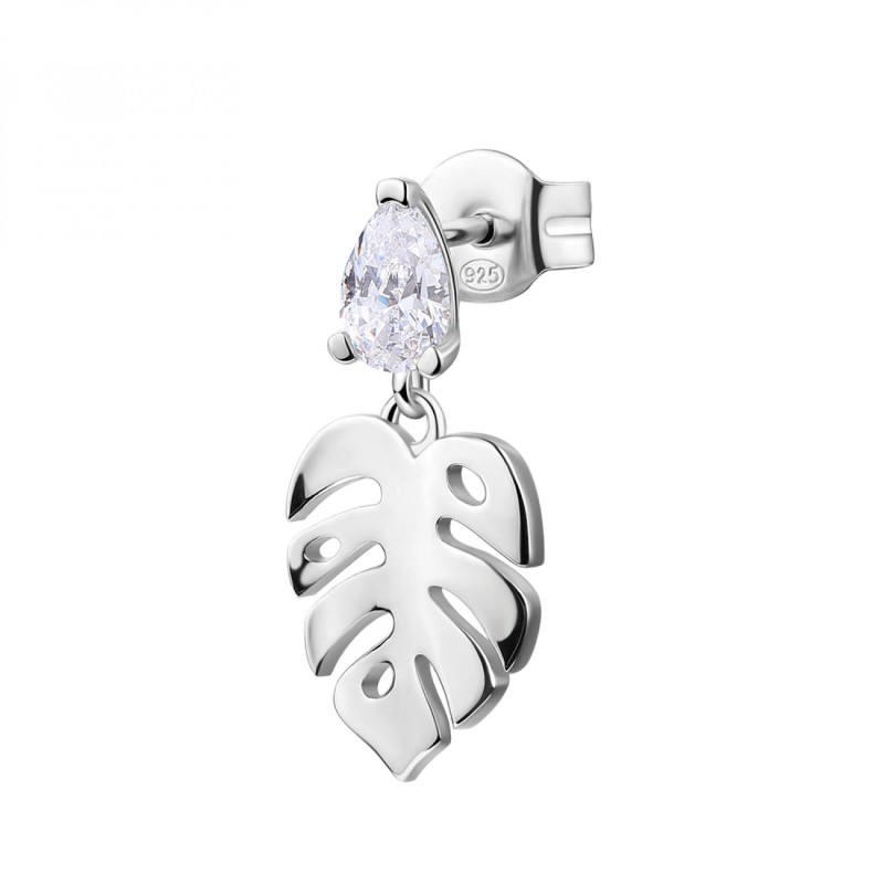 ROSATO MONO ORECCHINO FOGLIA | SAYA SHOP ONLINE