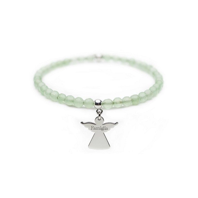 BRACCIALE ANGELO DEL CUORE - FAMIGLIA - SAYA SHOP ONLINE OUTLET
