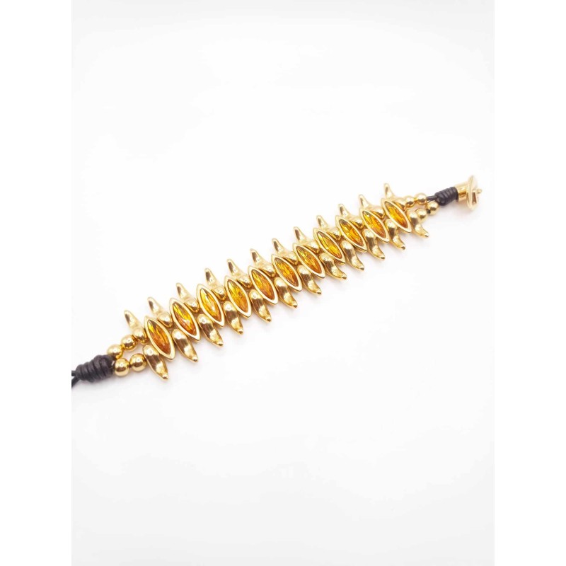 Bracciale dorato - HEADLAND CRYSTAL - SAYA SHOP ONLINE OUTLET