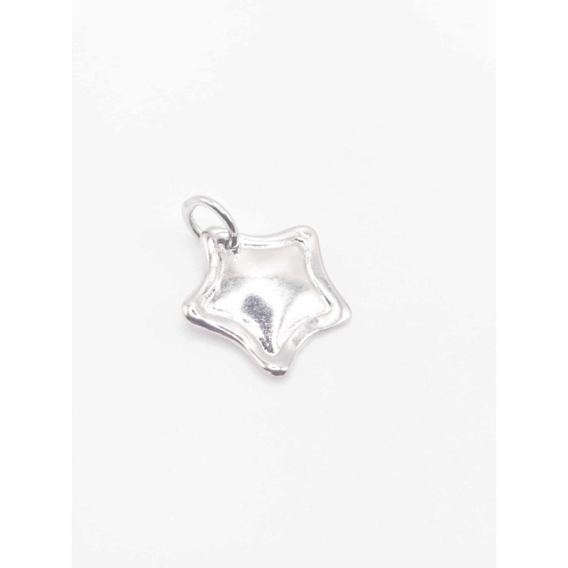 Ciondolo Stella panino. Argento 925 - SAYA SHOP ONLINE OUTLET