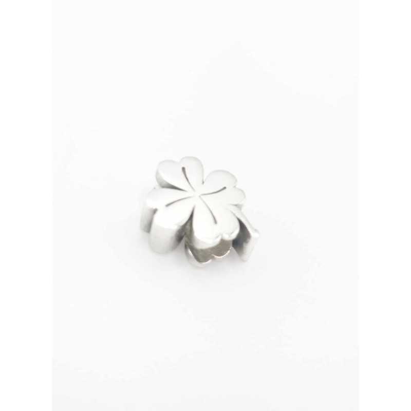 Quadrifoglio argento 925. Beads fortuna - SAYA SHOP ONLINE OUTLET