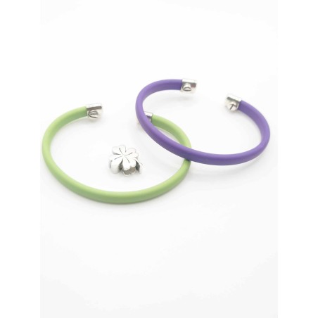 Quadrifoglio argento 925. Beads fortuna - SAYA SHOP ONLINE OUTLET