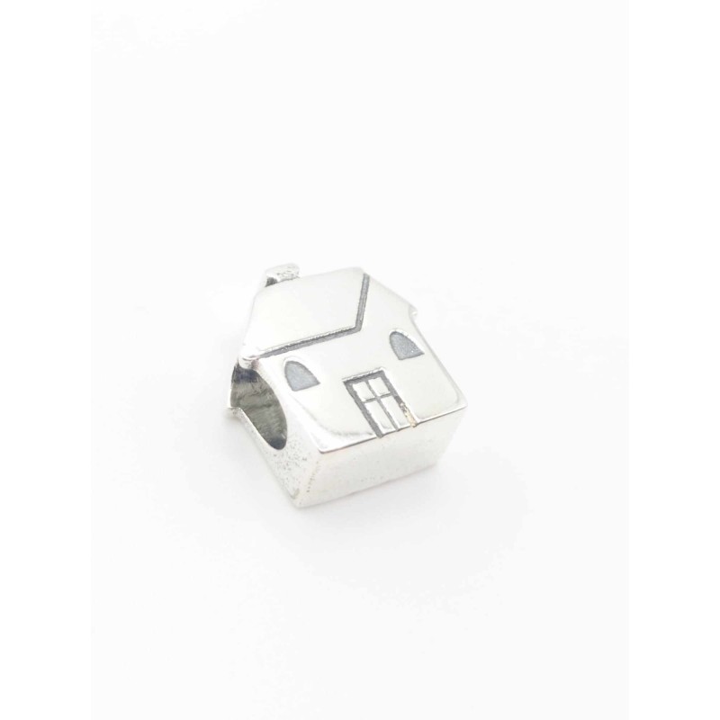 Casetta argento 925. Beads dimora - SAYA SHOP ONLINE OUTLET