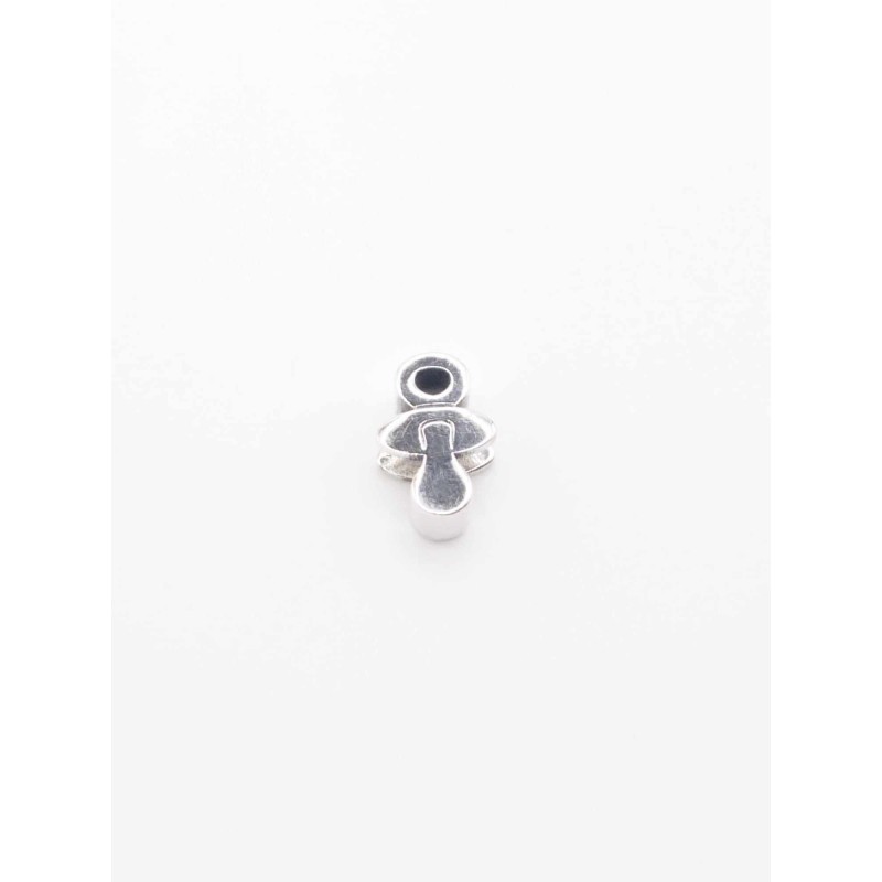 Ciuccio argento 925. Beads nascita - SAYA SHOP ONLINE OUTLET